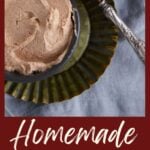 A bowl of cinnamon butter with a butter knife.