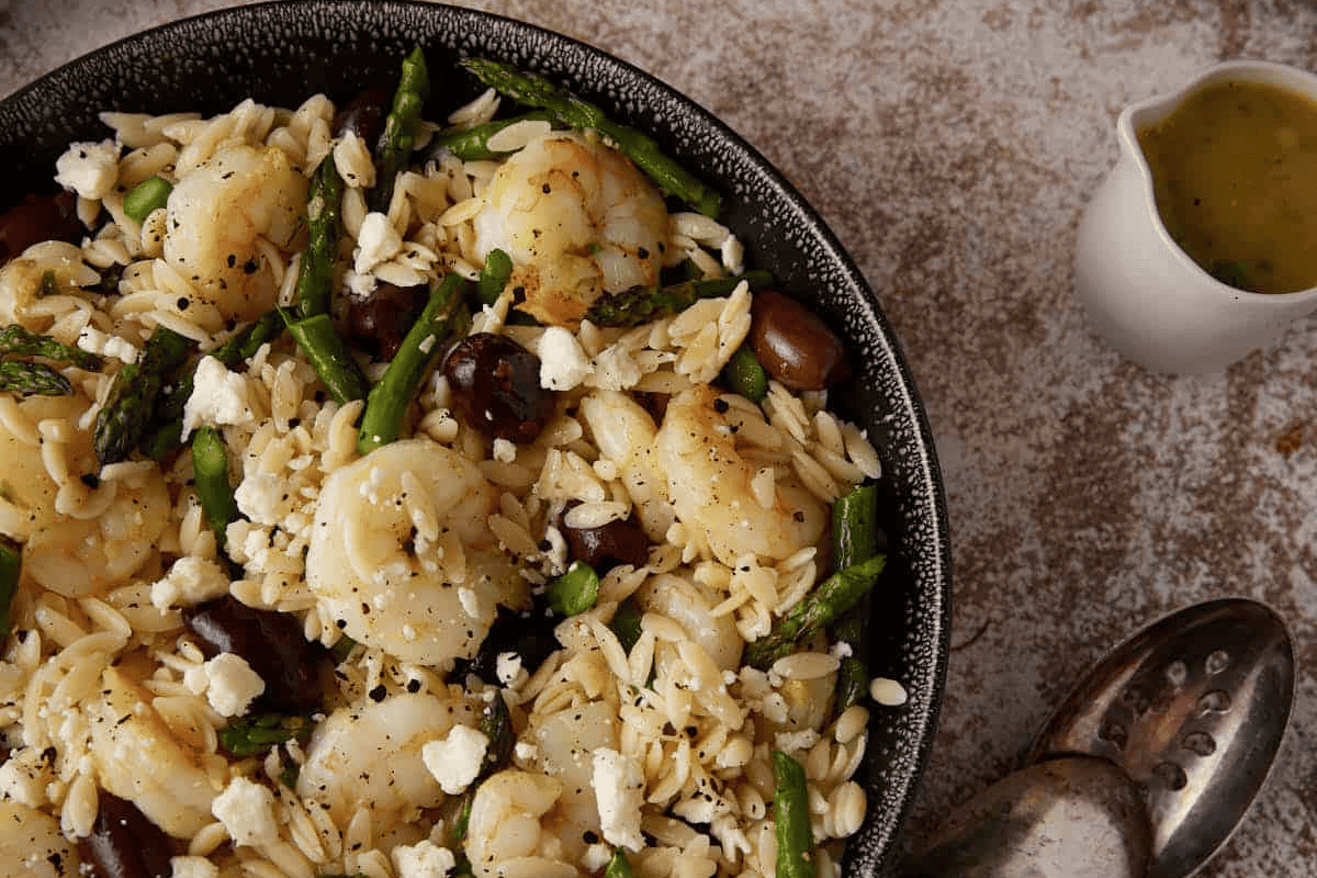 Broccoli salad in a bowl.