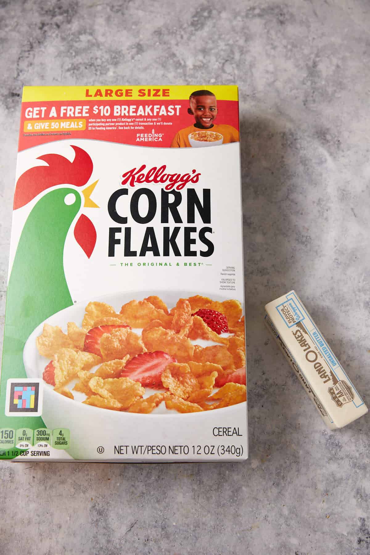 Ingredients for the topping.