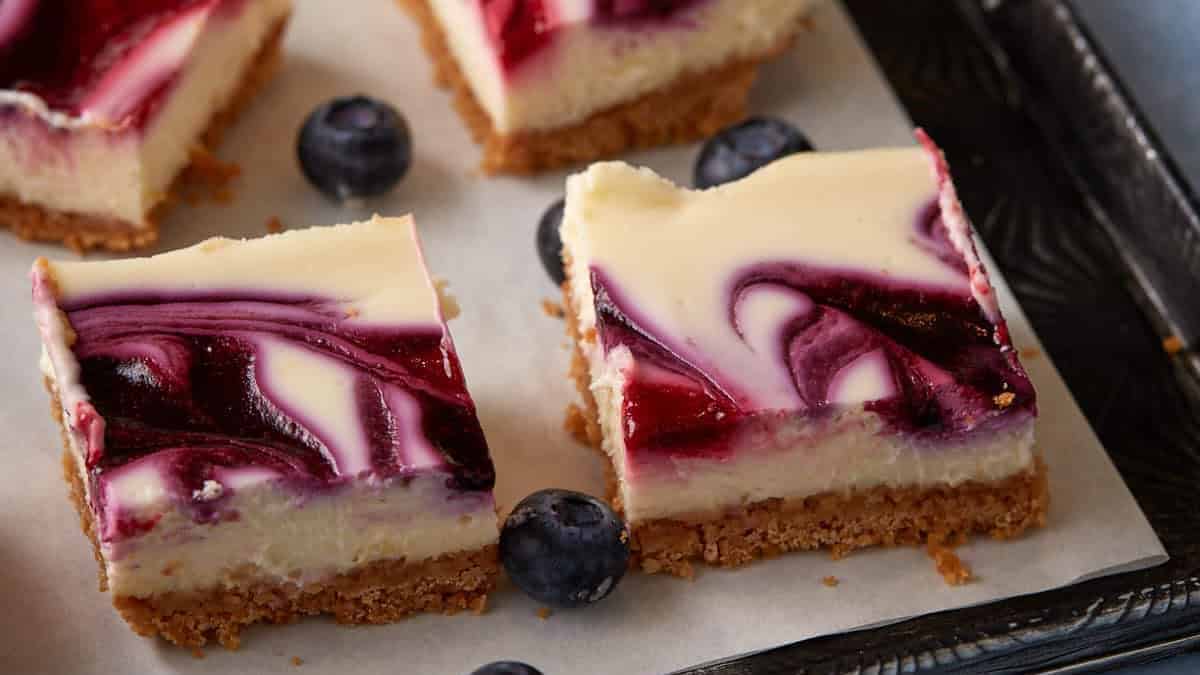 Blueberry Cream Cheese Squares