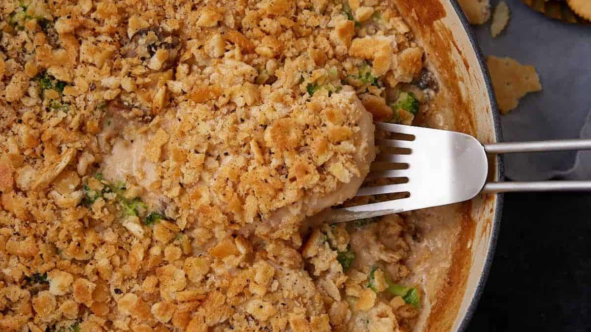 Skillet Dinner with Chicken Broccoli and Rice