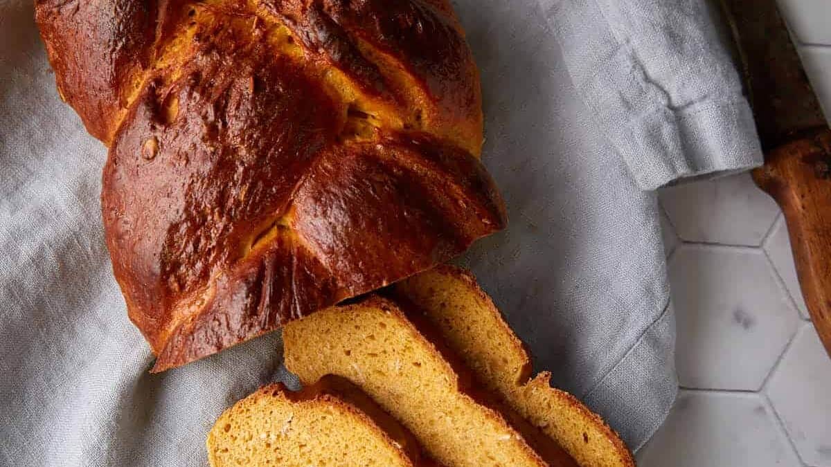 Braided Sweet Potato Yeast Bread
