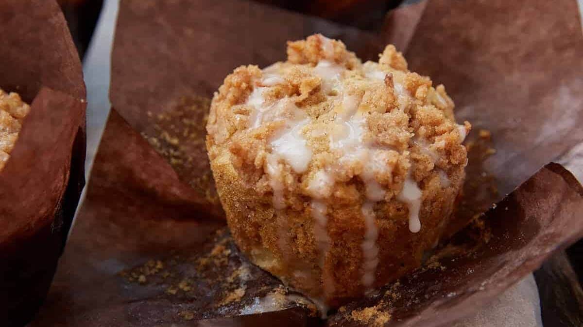 Spiced Apple Muffins with Coconut and Chinese Five Spice