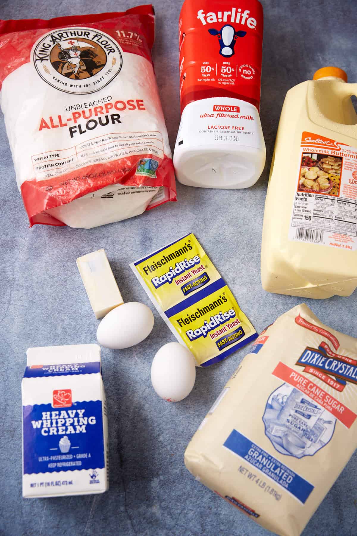 buttermilk yeast rolls ingredients.