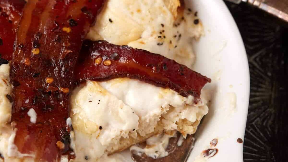 an individual serving or a Kentucky hot brown.