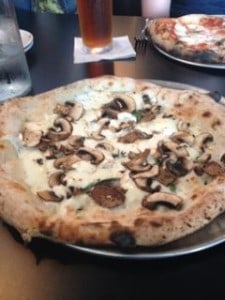 Pizza at mission pizza