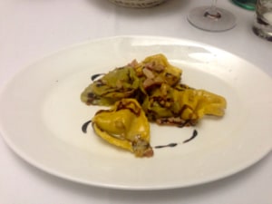 Dinner at Trattoria La Traviata