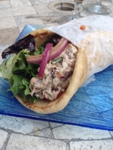 A Gyro at The Lazy goat - Greenville SC 